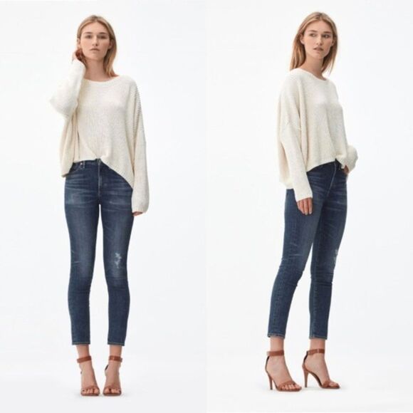 Citizen of Humanity Cara High Rise Cigarette Ankle - Picture 2 of 3